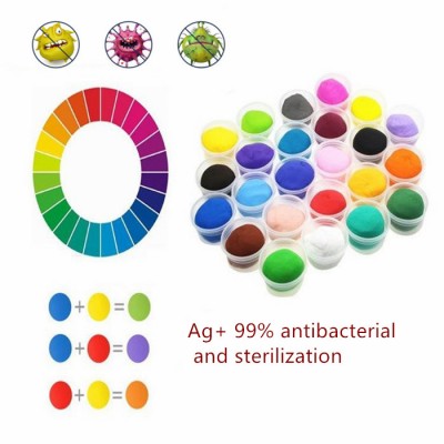 99% Ag+ Self-cleaning Efficient sterilization bactericidal new super light clay toy