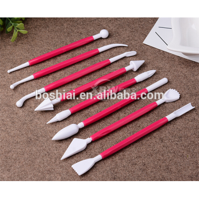 8 pack Pottery plastic Carving Tools Set