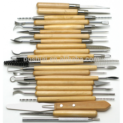 22 Pcs Polymer Clay Pottery Ceramics Sculpting Modeling Handmade Tools Set