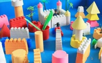 sand clay/sand factory/plastic novelty containers