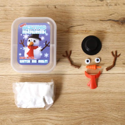 China melting silicone putty snowman kits for kids